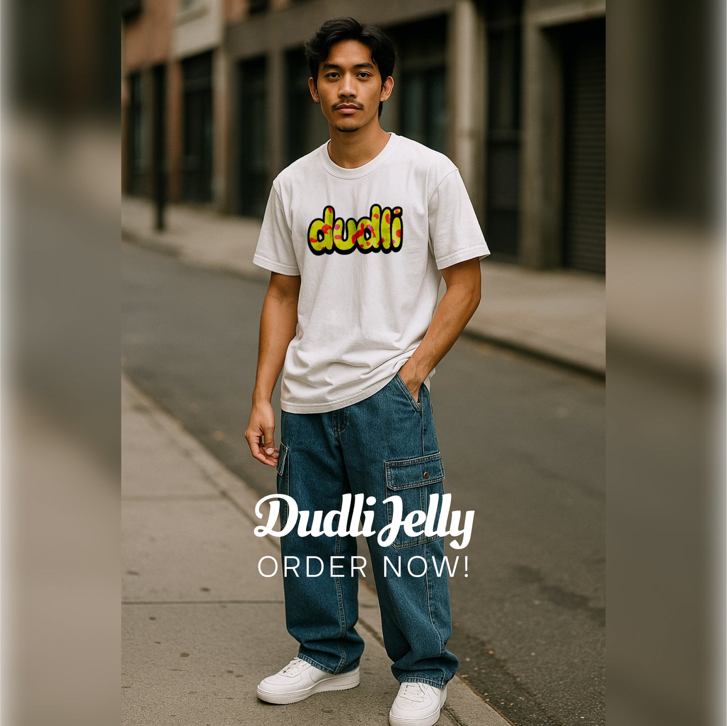 Dudli Graphic Tees - DUDLI Jelly - Kiwi - oversized_fit