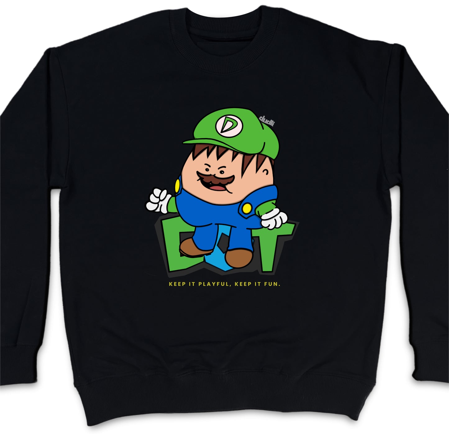 Dudli Graphic Sweatshirts Bro Dot (Dot Lab)