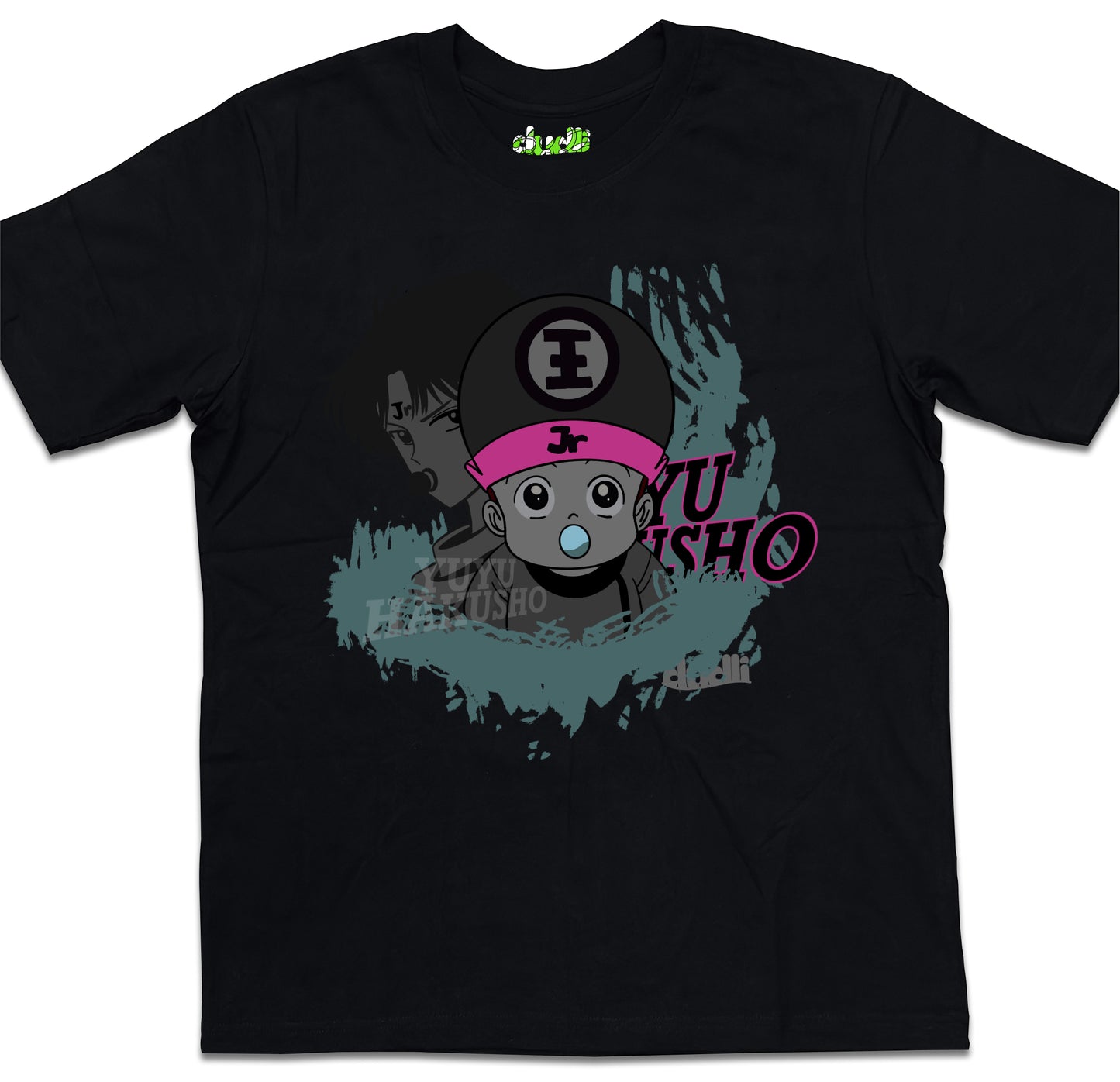 Dudli Playful Graphic Tshirts - FC - YH Jr. - oversized_fit