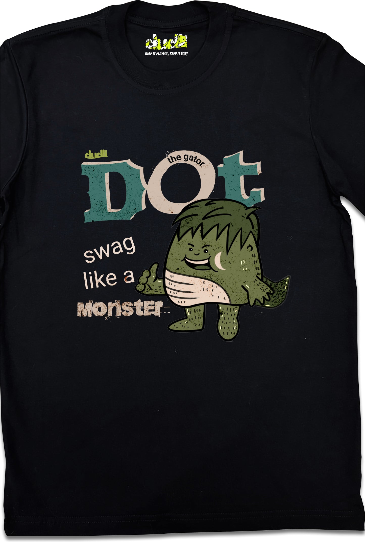 Dudli Playful Graphic Tshirts - Dot the Gator - product_card