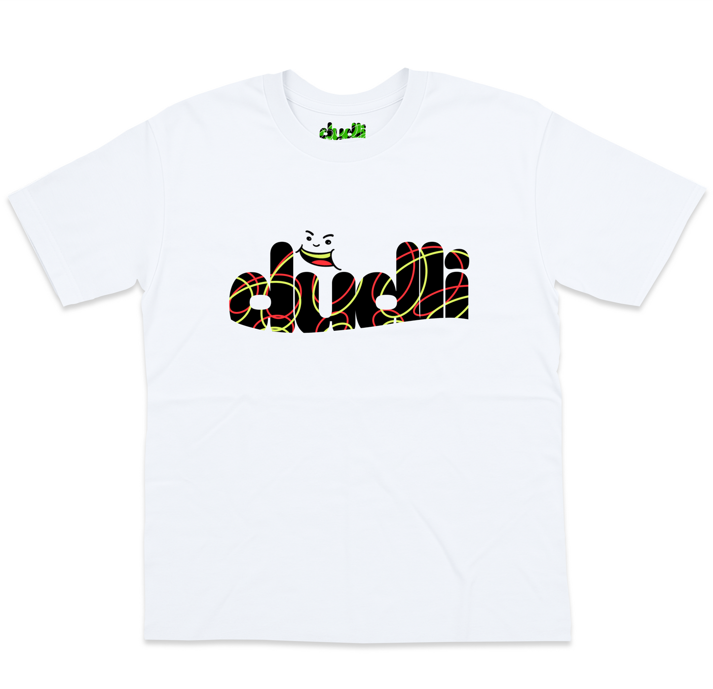Dudli Graphic Tees - DUDLI Curly - Fire Dance - oversized_fit