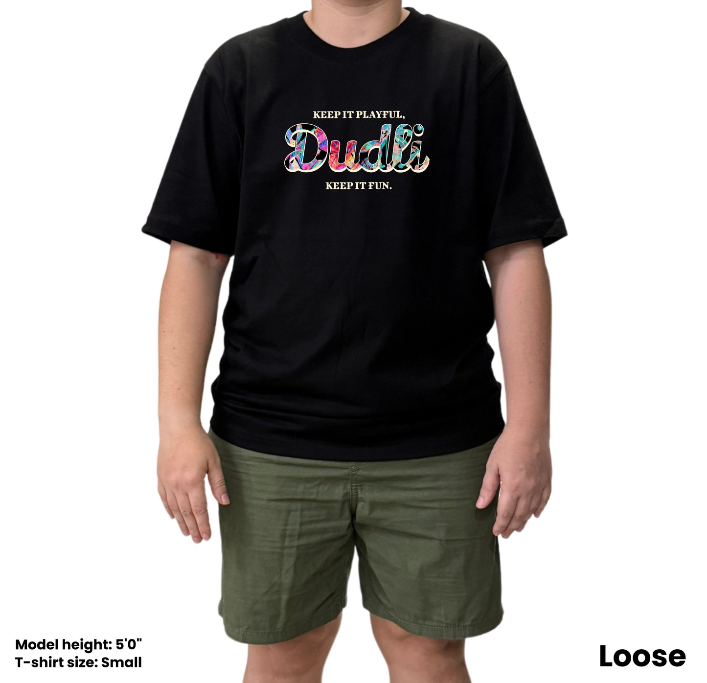 Dudli Graphic Tshirts - Dudlify - Neon Dance - oversized_fit