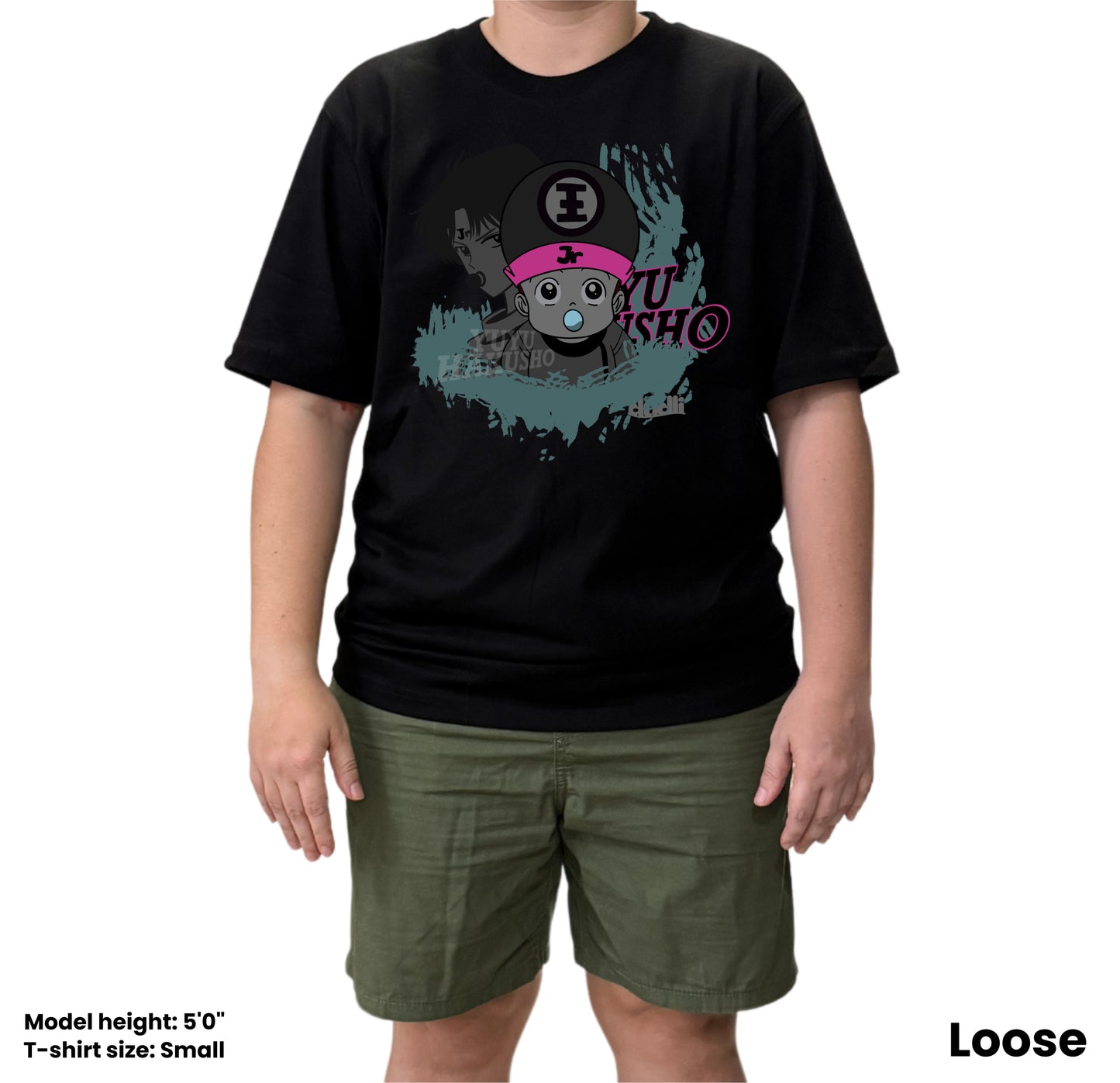 Dudli Playful Graphic Tshirts - FC - YH Jr. - oversized_fit