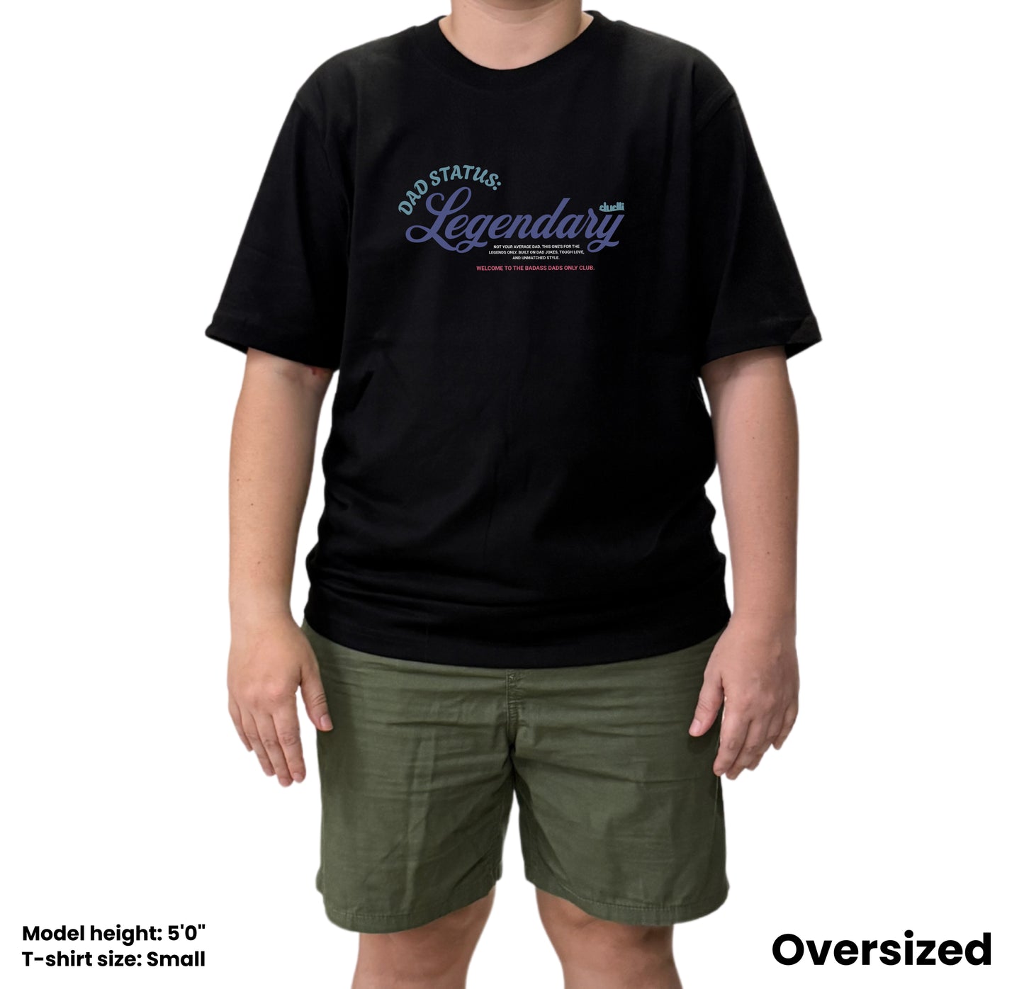 Dudli Graphic Tees - Legendary - Punch - oversized_fit