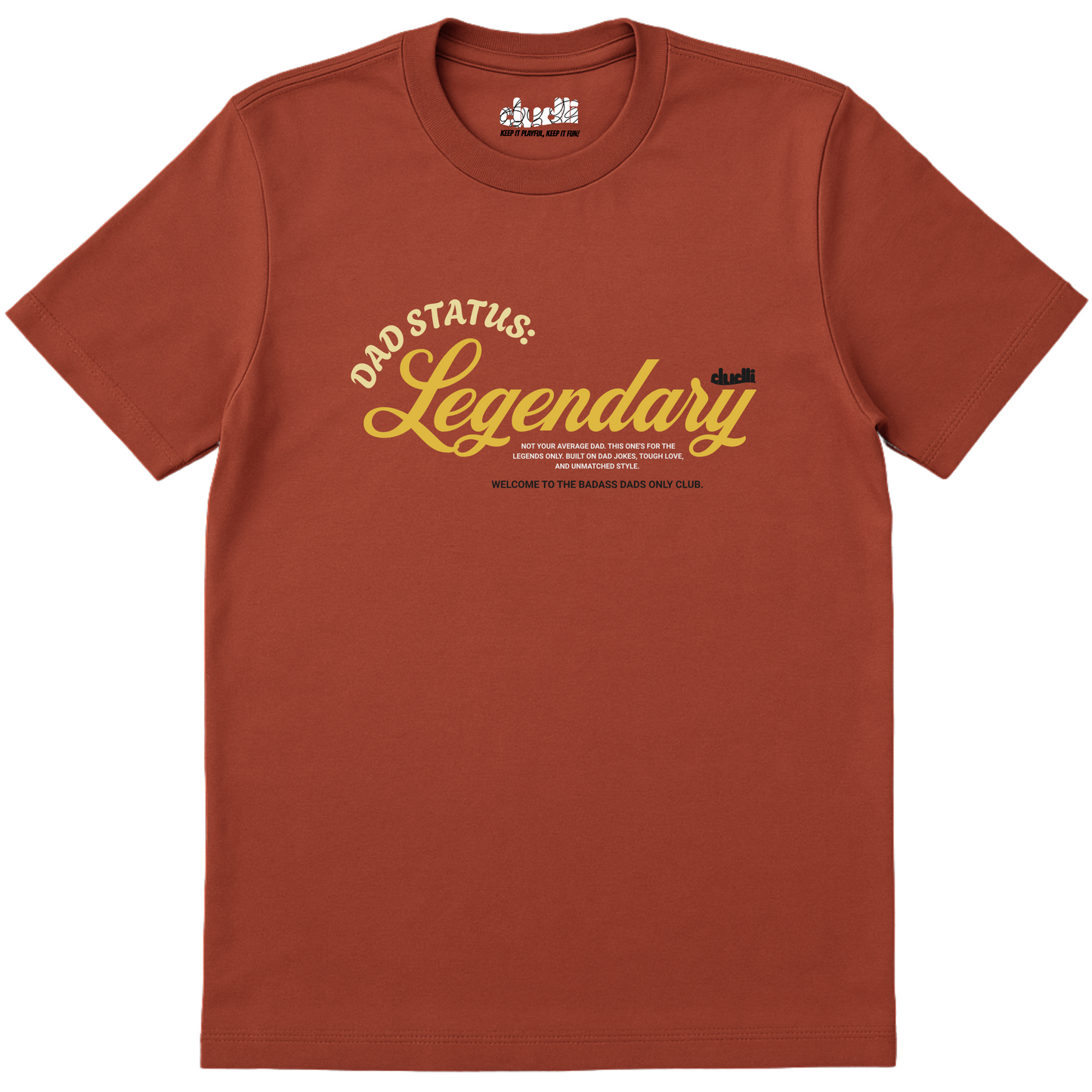 Dudli Graphic Tees - Legendary - Warm - regular_fit