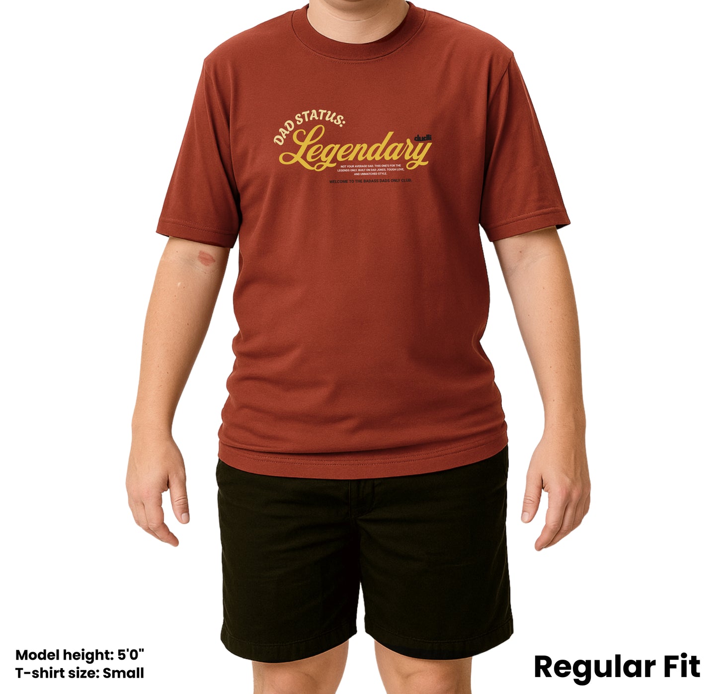Dudli Graphic Tees - Legendary - Warm - regular_fit