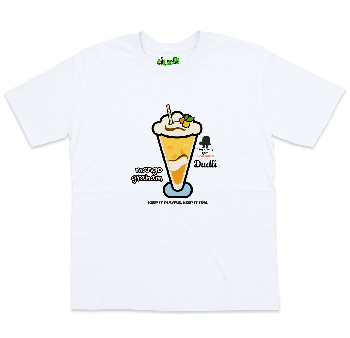 Dudli Graphic Tees Mango Graham - oversized_fit