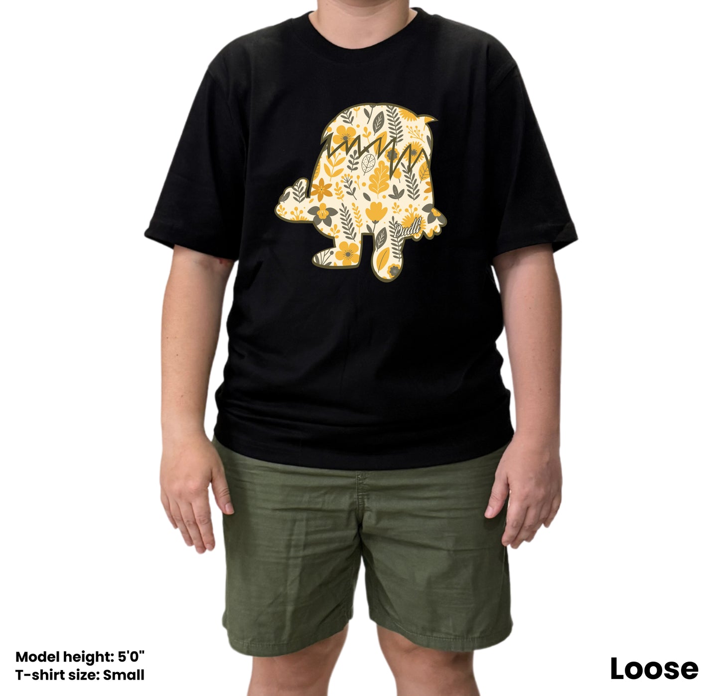 Dudli Graphic Tshirts - Where's Dot - Calm - oversized_fit