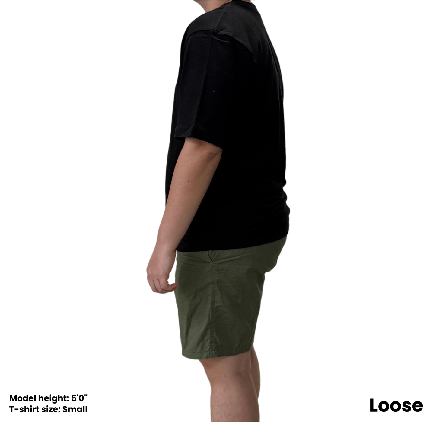 Dudli Playful Graphic Tshirts - model side - oversized_fit