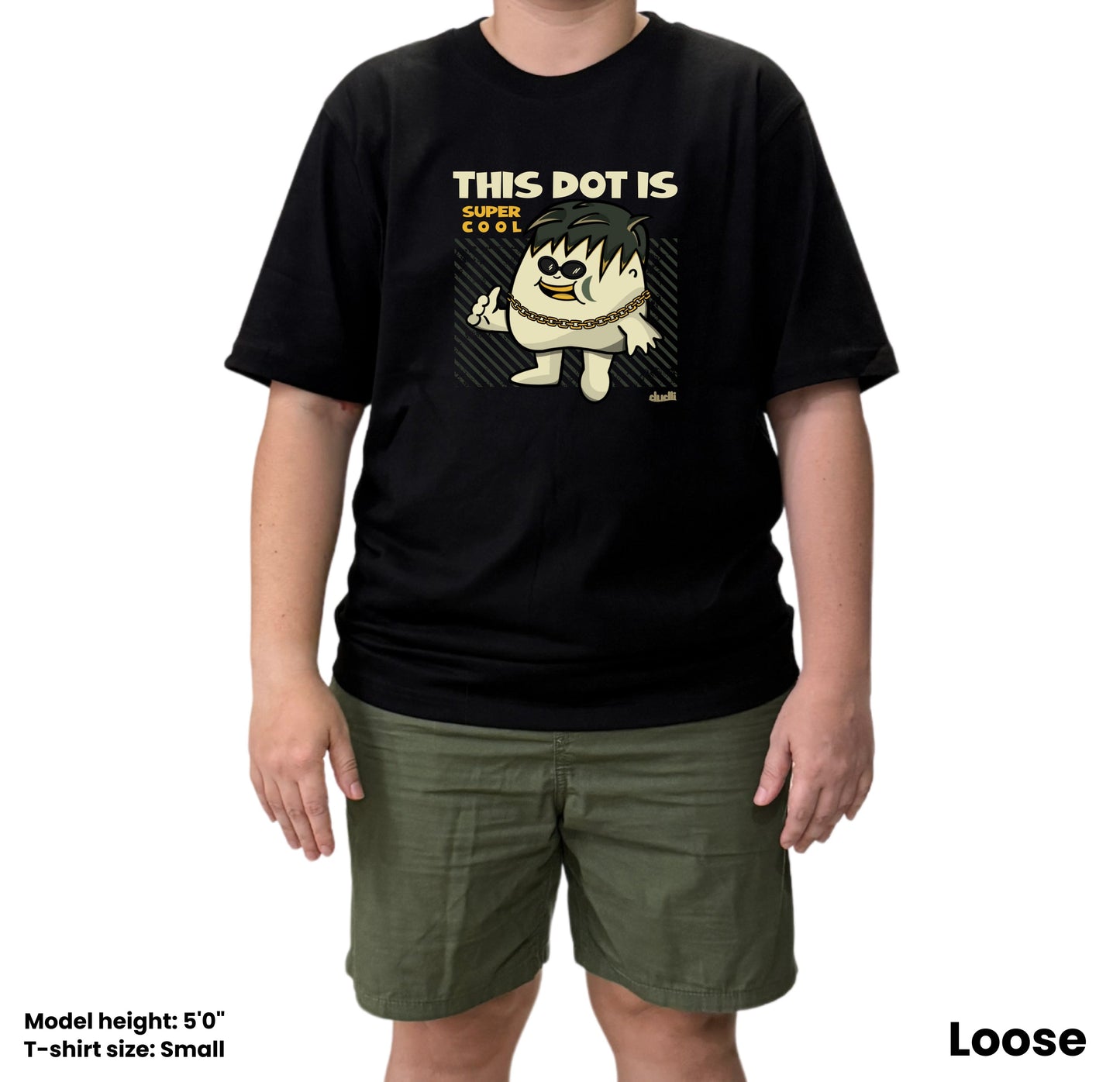 Dudli Playful Graphic Tshirts - Super Cool - oversized_fit