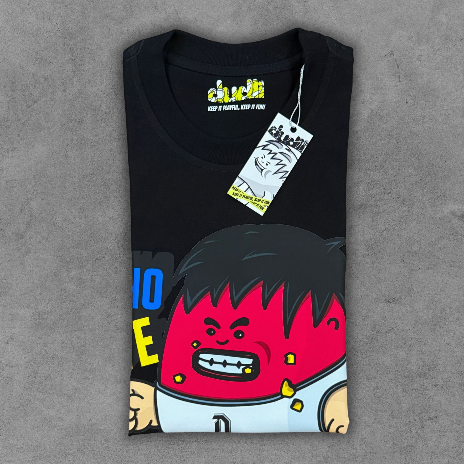 Dudli Graphic Tees - Who Ate It? (MAD Dot) -  regular_fit oversized_fit