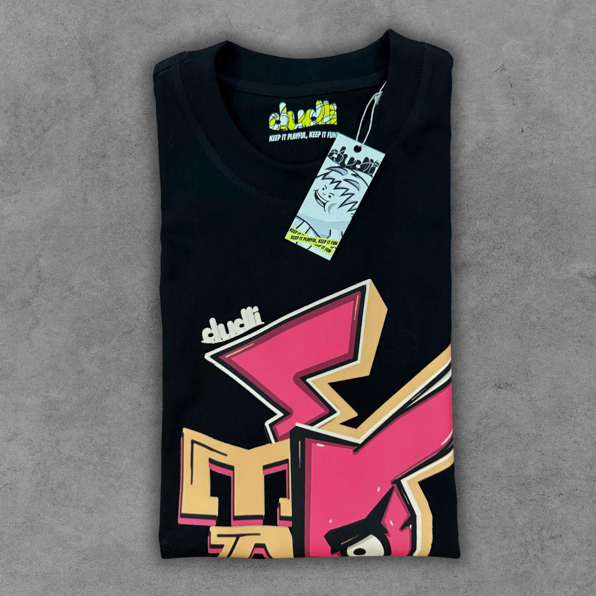 Dudli Graphic Tees - Mad Electro -  regular_fit oversized_fit