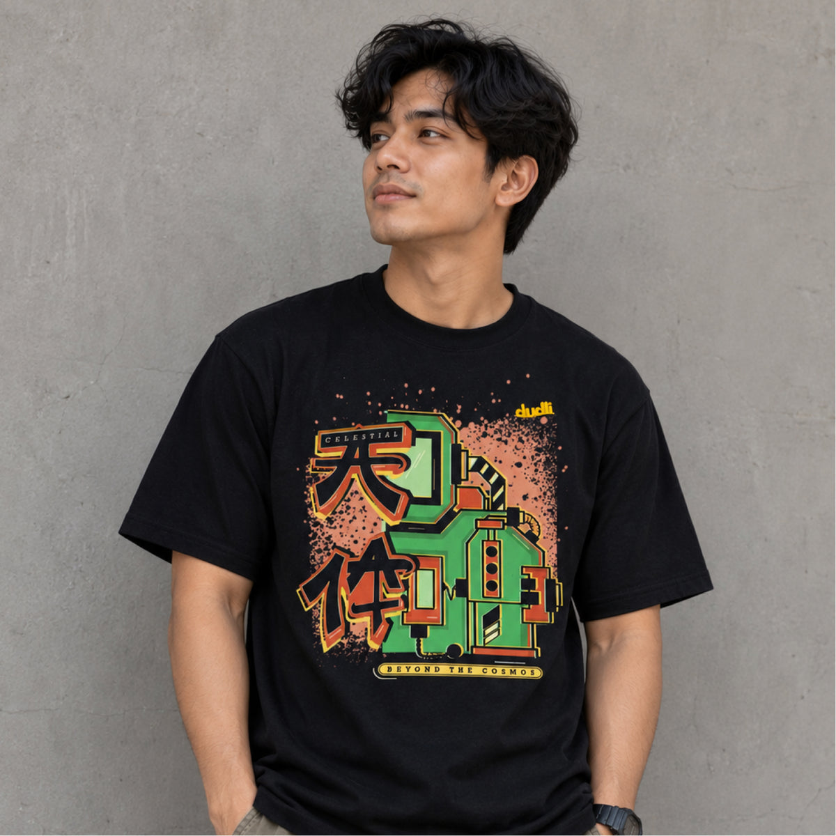 Dudli Playful Graphic Tshirts - Astral - Beyond the Cosmos - regular_fit oversized_fit