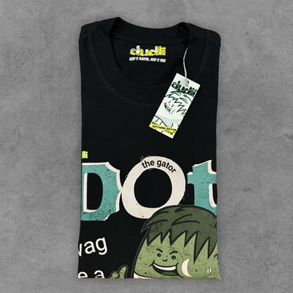 Dudli Playful Graphic Tshirts - Dot the Gator - regular_fit