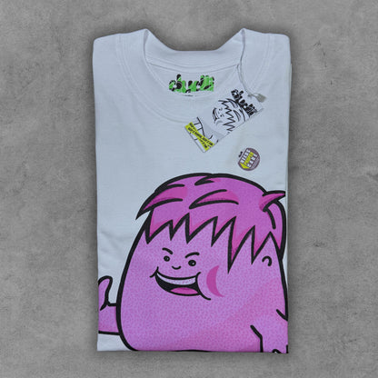 Dudli Graphic Tees - Candy Dot (Dot Lab) - White - oversized_fit