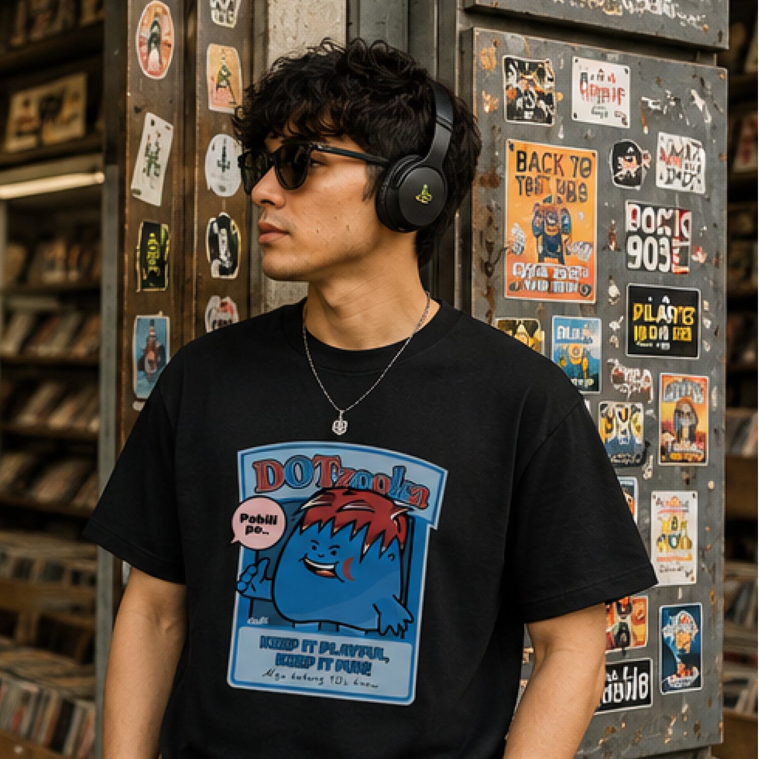 Dudli Graphic Tees - Dotzooka - regular_fit oversized_fit