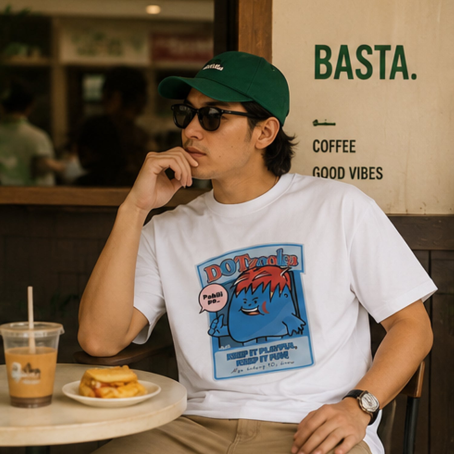 Dotzooka - White - regular fit