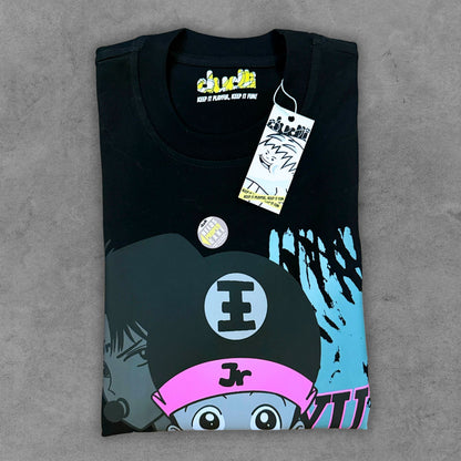 Dudli Playful Graphic Tshirts - FC - YH Jr. - regular_fit oversized_fit