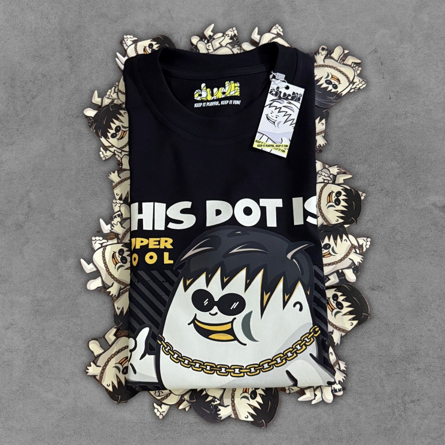 Dudli Graphic Tees - Super Cool -  regular_fit oversized_fit