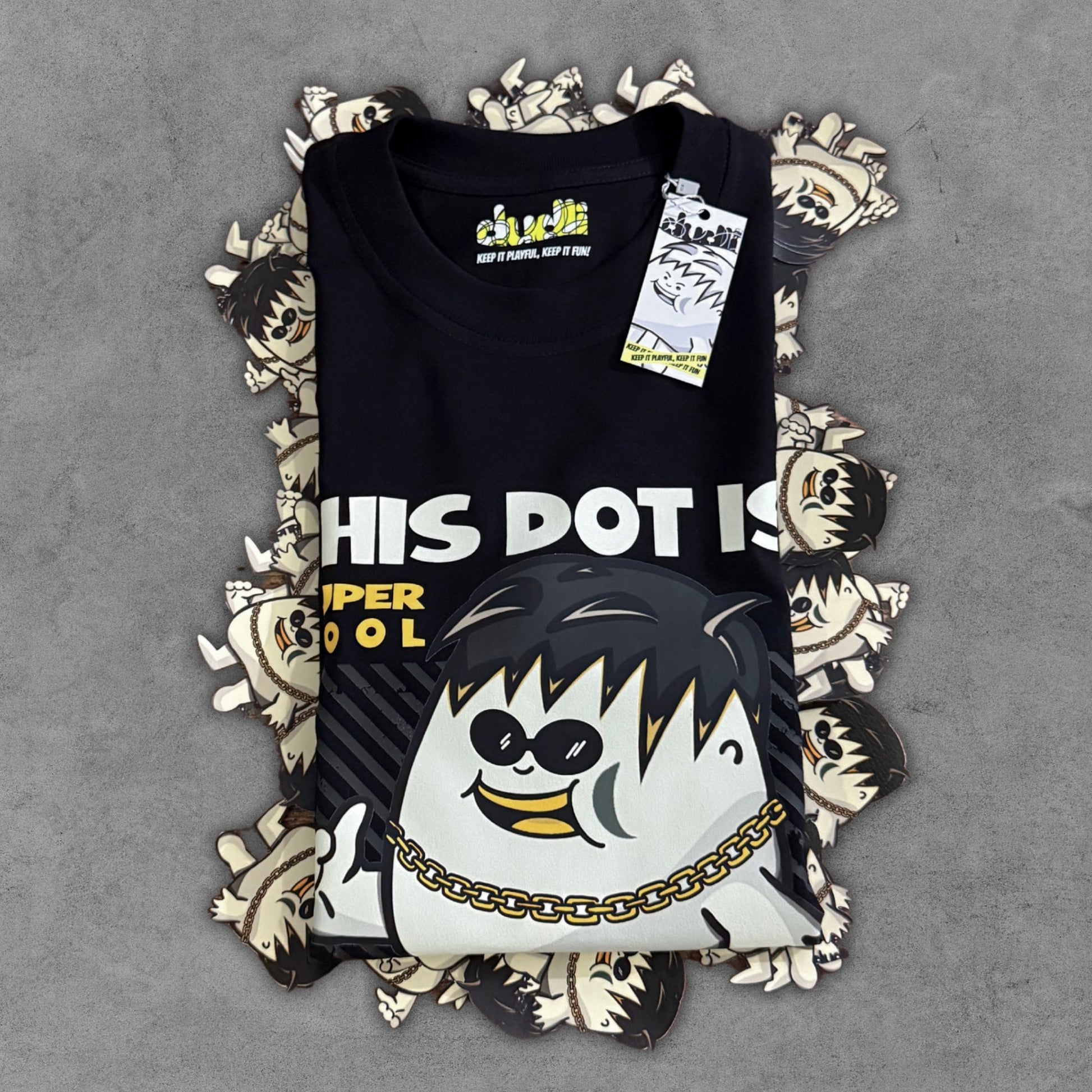 Dudli Graphic Tees - Super Cool -  regular_fit oversized_fit