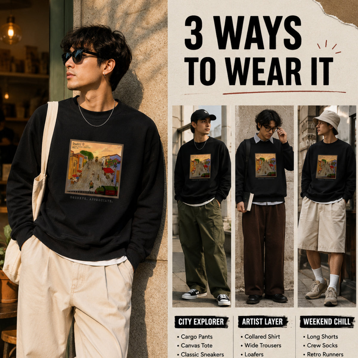 Dudli 5:18 PM - Sweatshirt
