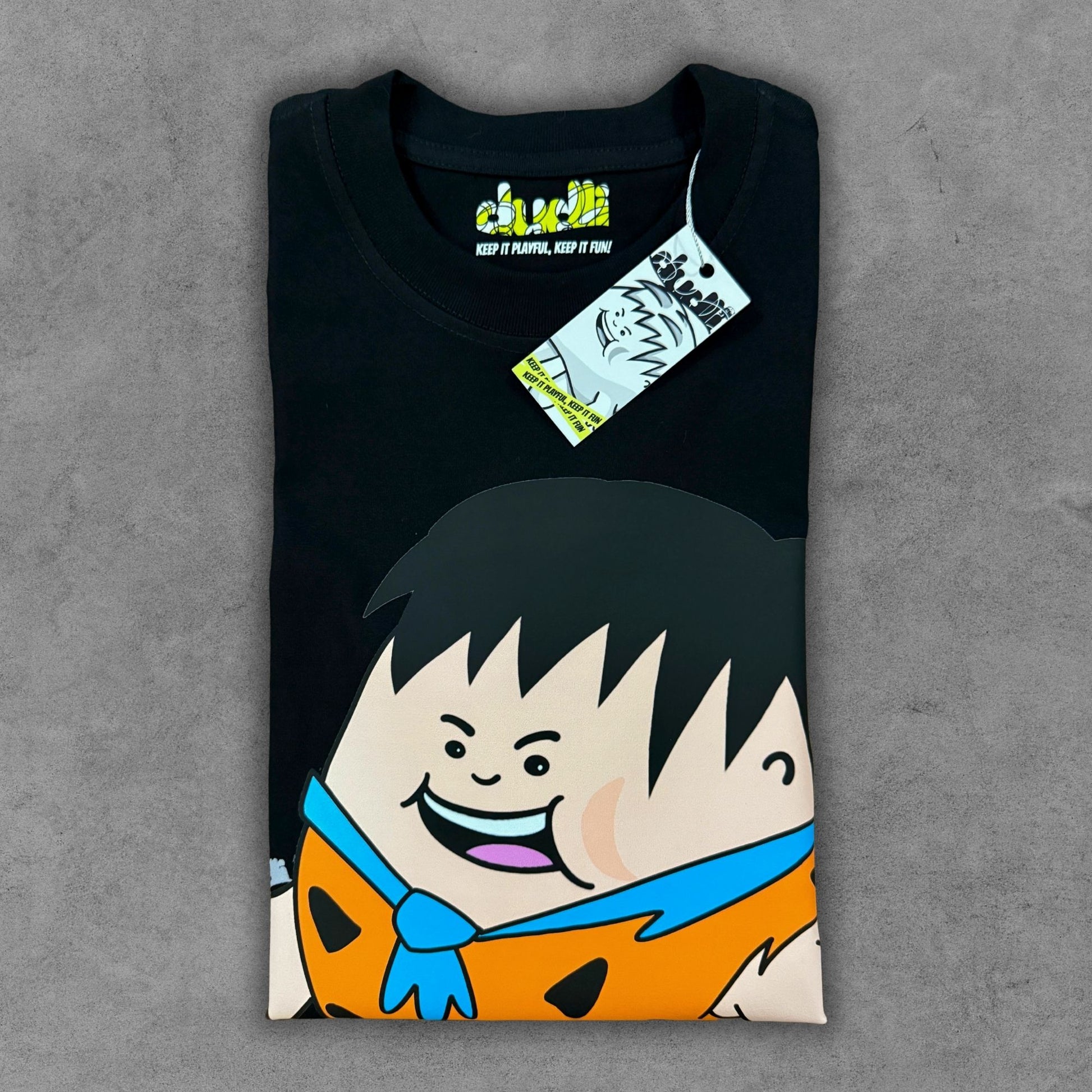 Dudli Graphic Tees - Stone Age Dot (Dot Lab) -  regular_fit oversized_fit
