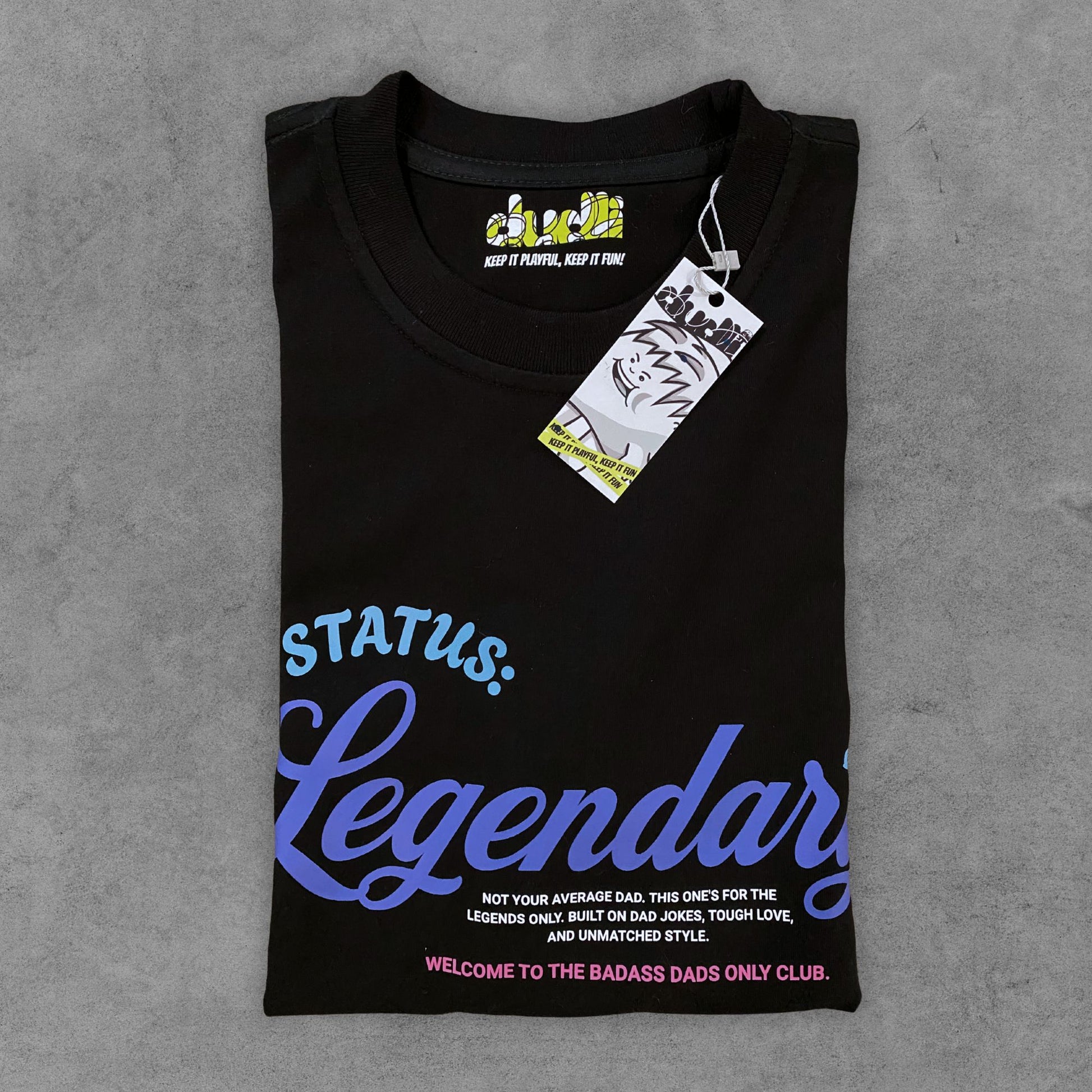 Dudli Graphic Tees - Legendary - Mint - regular_fit oversized_fit