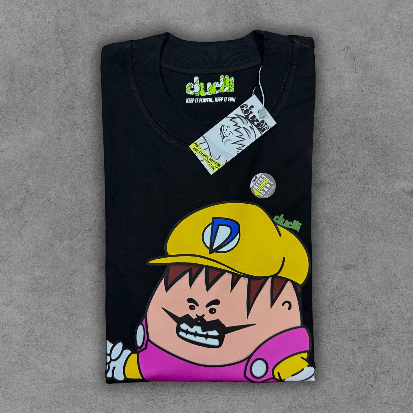 Dudli Playful Graphic Tshirts - Dot Lab War Dot - regular_fit oversized_fit