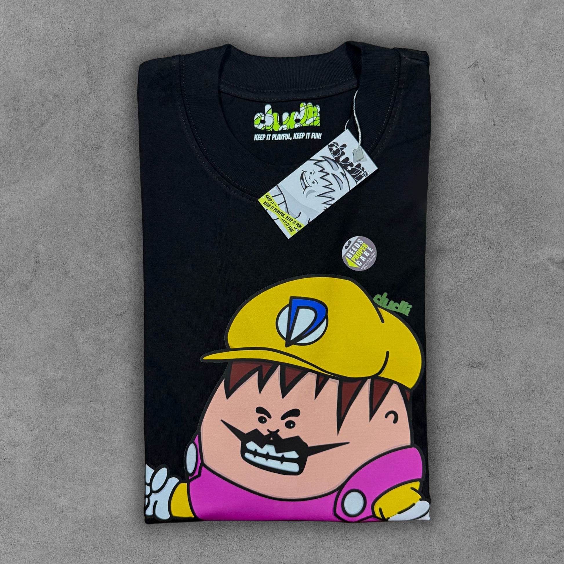 Dudli Playful Graphic Tshirts - Dot Lab War Dot - regular_fit oversized_fit