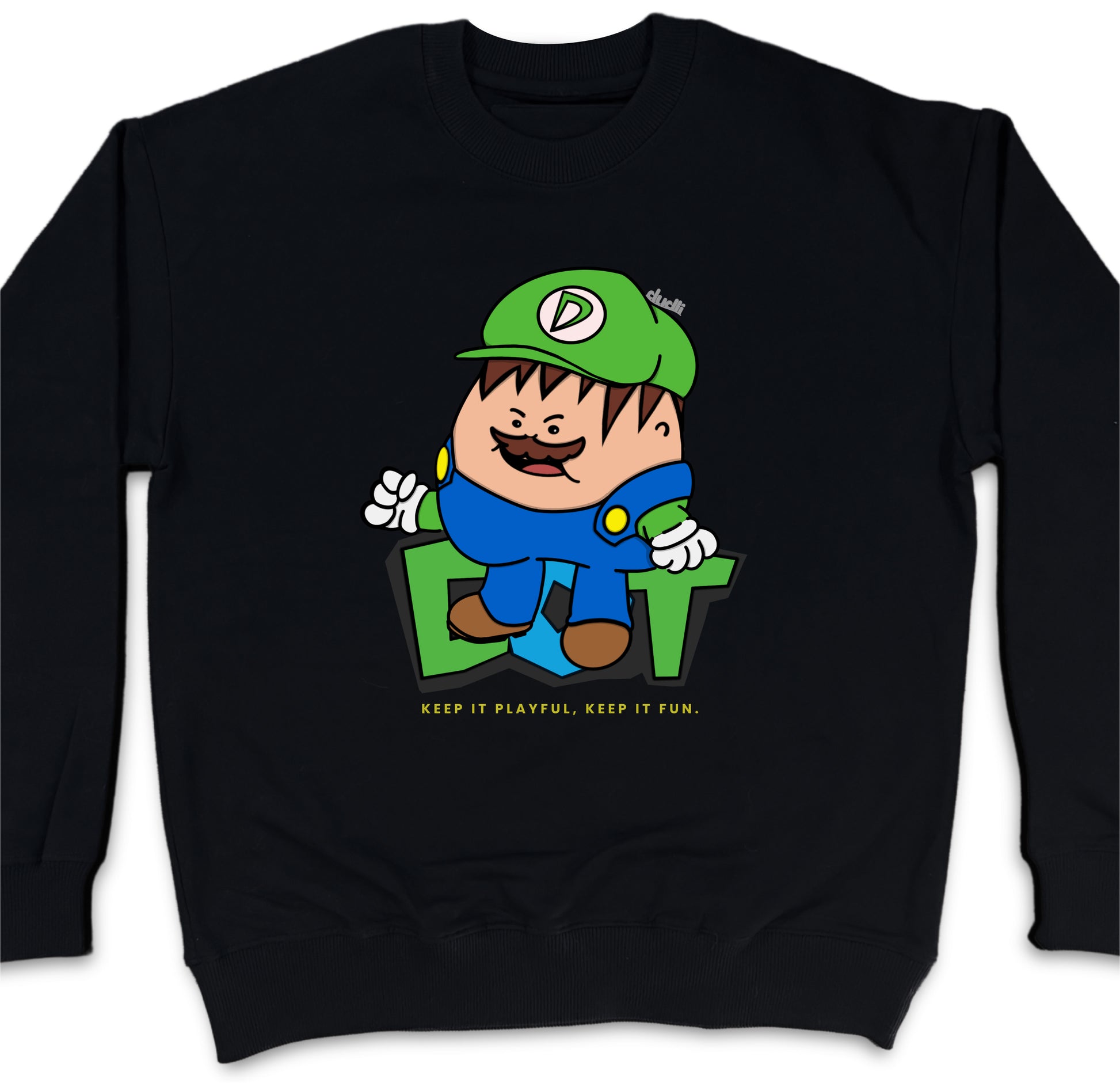 Dudli Graphic Sweatshirts Bro Dot (Dot Lab)