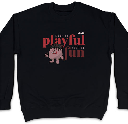 Dudli Graphic Sweatshirt KIPKIF - Spiced Berr