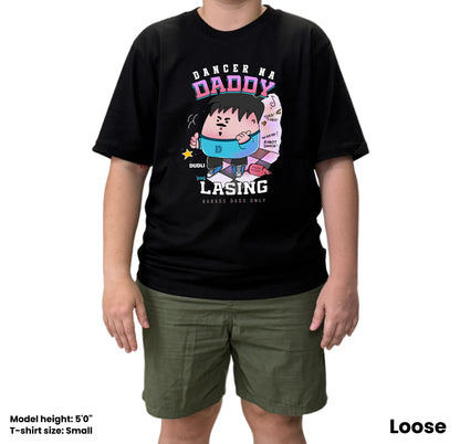Dudli Playful Graphic Tees - Dancer Dad - Badass Dads ONLY - oversized_fit
