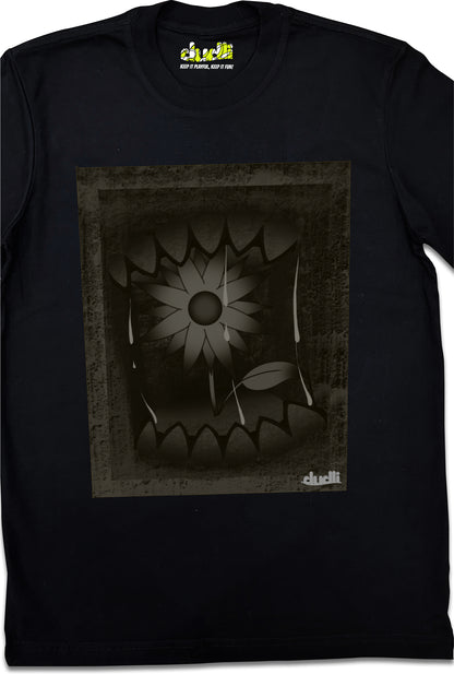 Dudli Playful Graphic Tshirts - Dark - Dark Bite - Rust - product_card