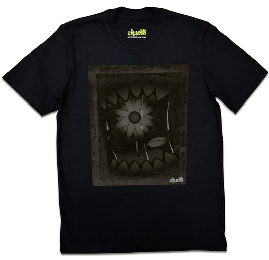 Dudli Playful Graphic Tshirts - Dark - Dark Bite - Rust - regular_fit