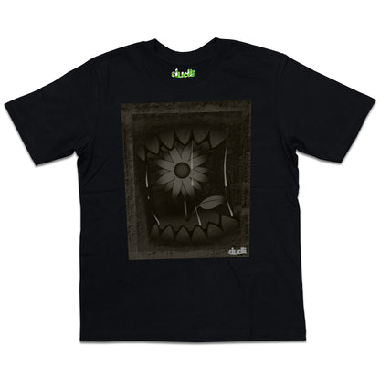 Dudli Playful Graphic Tshirts - Dark - Dark Bite - Rust - oversized_fit