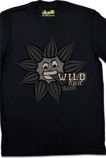 Dudli Playful Graphic Tshirts - Dark - Wild Bud - product_card