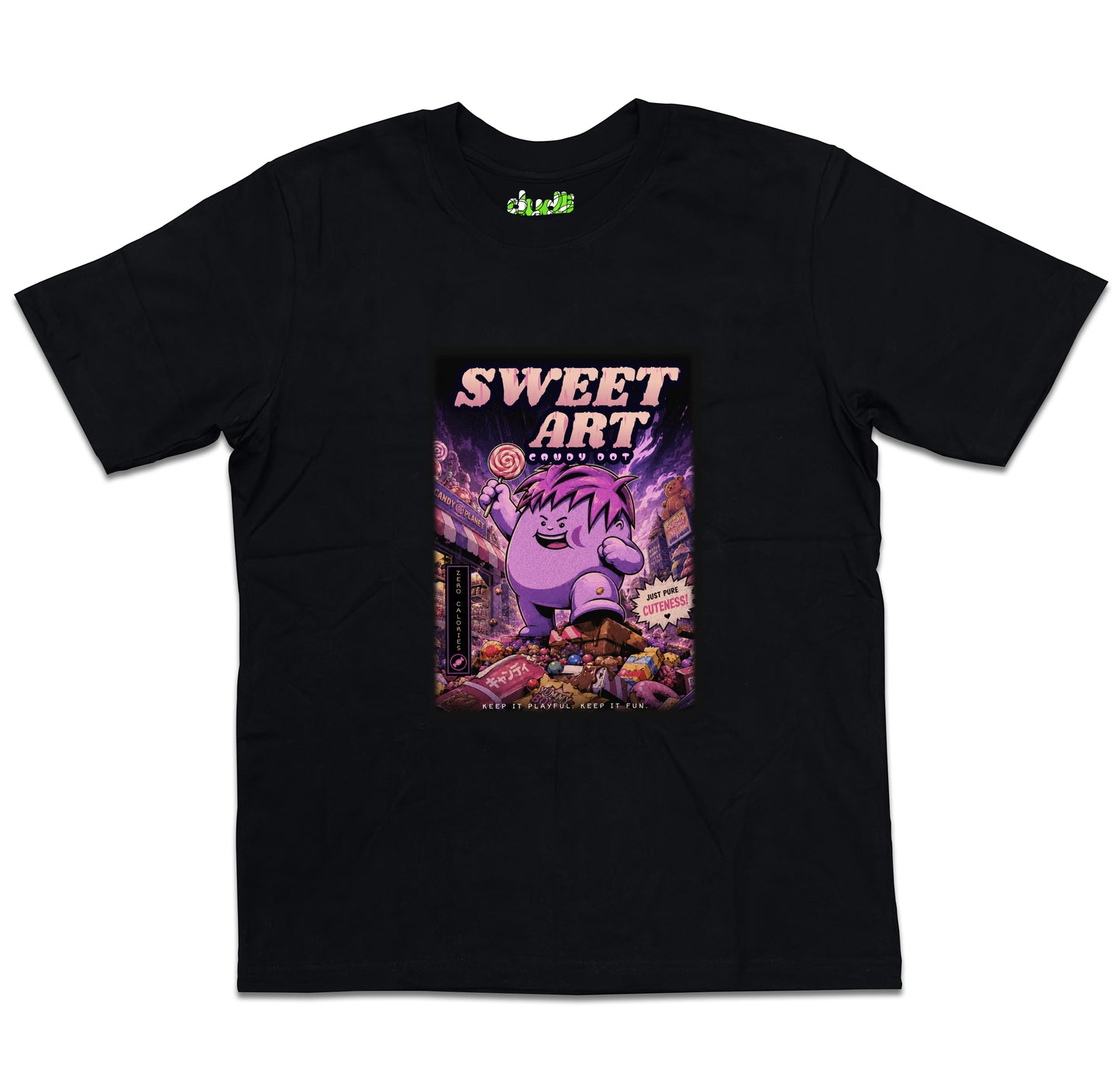 Candy Dot Anime oversized_fit