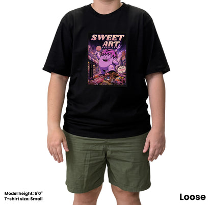 Candy Dot Anime oversized_fit