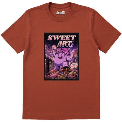 Candy Dot Anime - Brick regular_fit