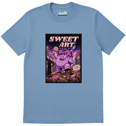 Candy Dot Anime - Sky - regular_fit