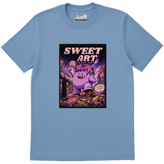 Candy Dot Anime - Sky - regular_fit