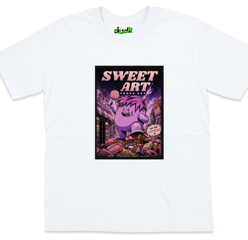 Candy Dot Anime - White