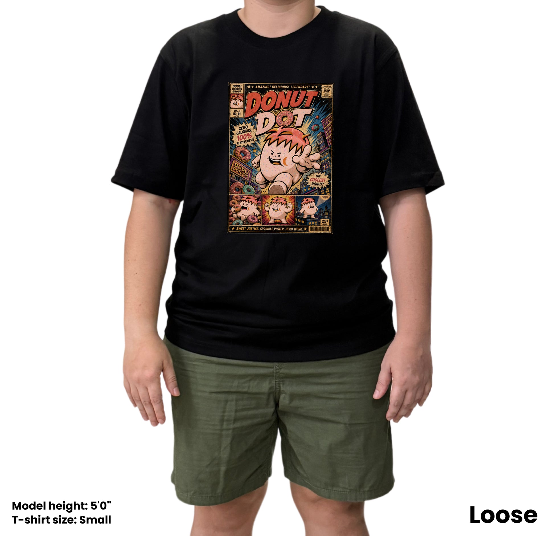 Donut Dot Comics oversized_fit