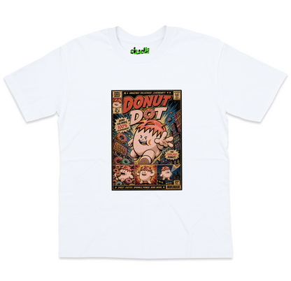 Donut Dot Comics - White oversized_fit