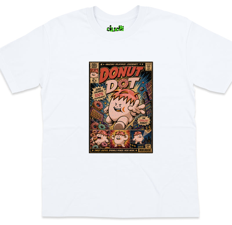 Donut Dot Comics - White