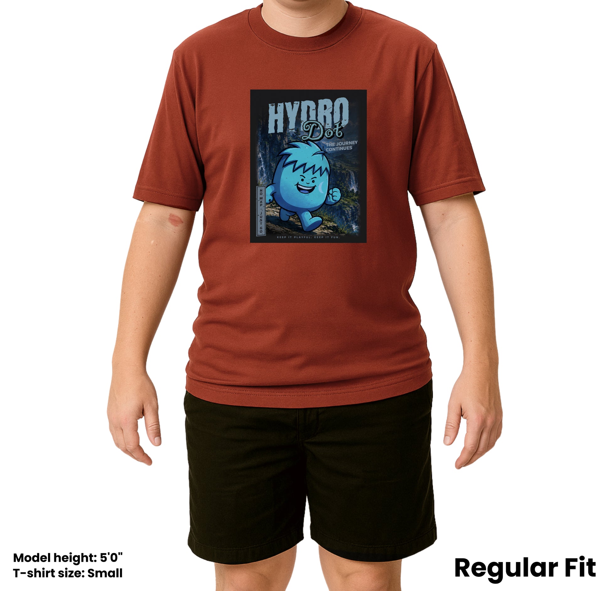 Hydro Dot Anime - Brick regular_fit