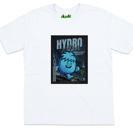 Hydro Dot Anime - White oversized_fit