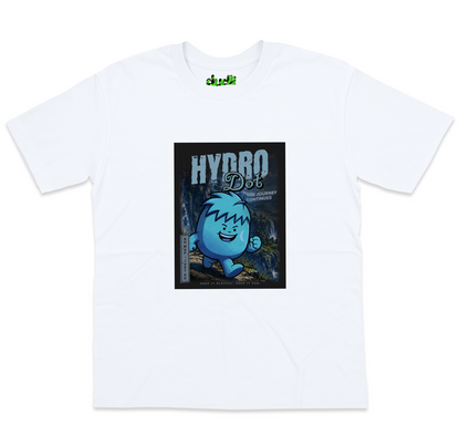 Hydro Dot Anime - White oversized_fit
