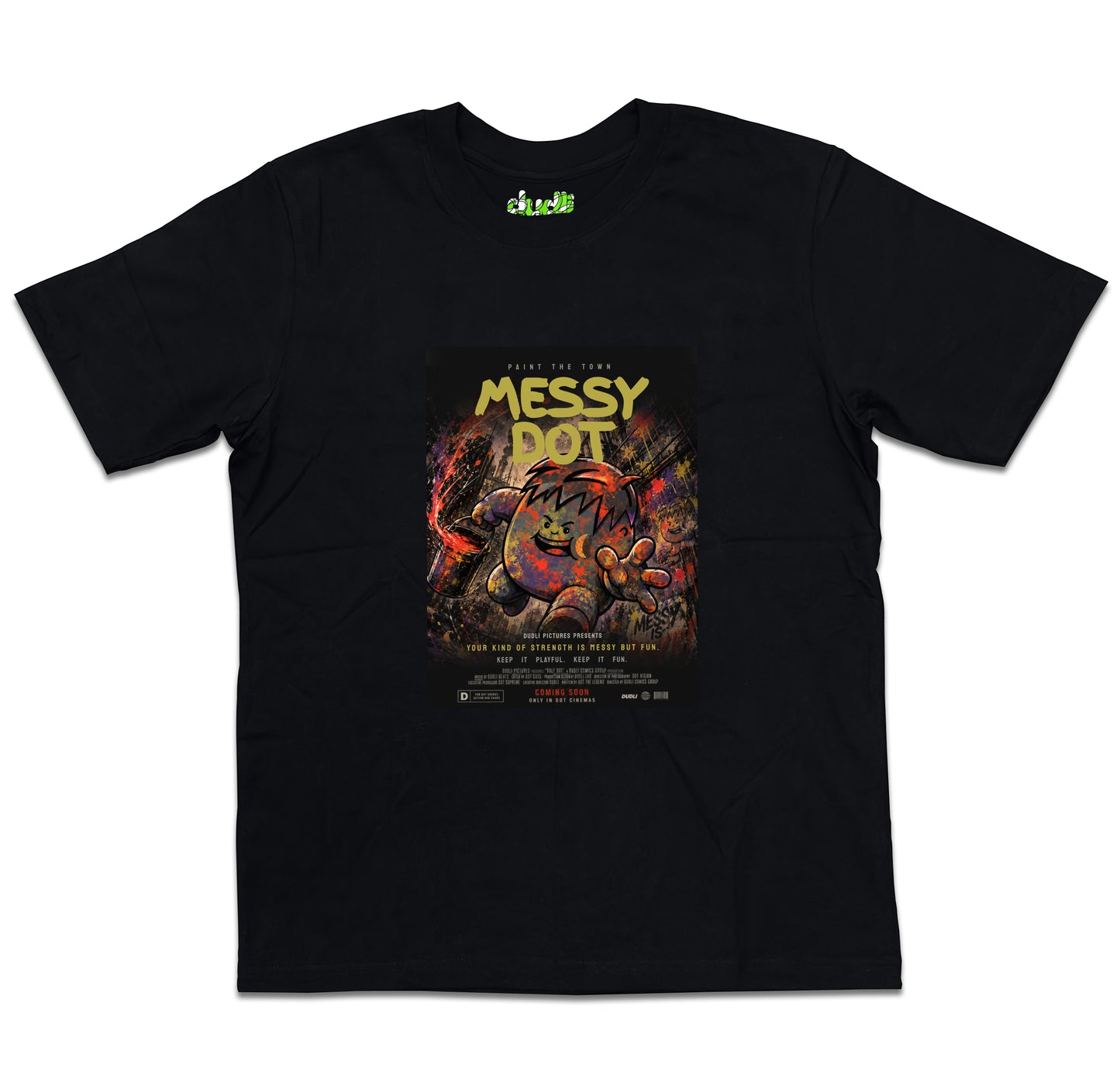 Messy Dot Movie oversized_fit