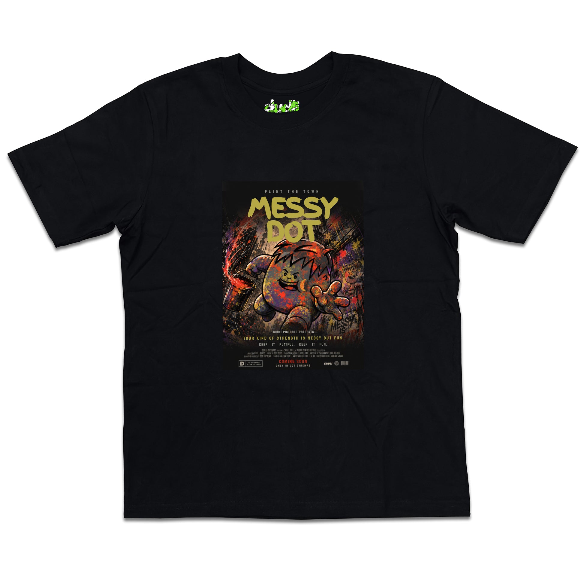 Messy Dot Movie oversized_fit